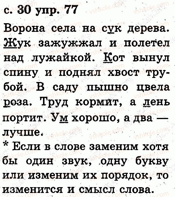 фото задание 77 - звуки и буквы. слог. ударение