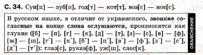 фото задание 34 - страницы 23-41 - начинаем читать и писать, слушаем и говорим
