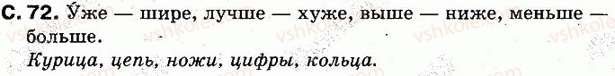 фото задание 72 - страницы 71-100 - учим новые буквы, слушаем, говорим
