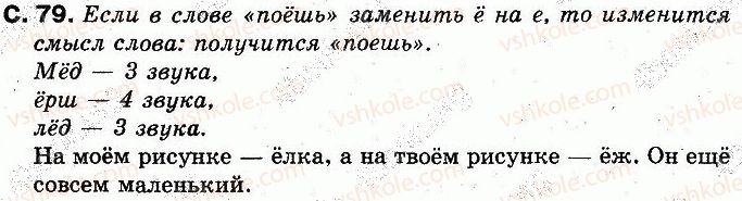 фото задание 79 - страницы 71-100 - учим новые буквы, слушаем, говорим