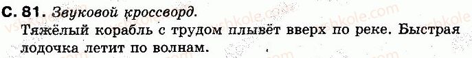 фото задание 81 - страницы 71-100 - учим новые буквы, слушаем, говорим
