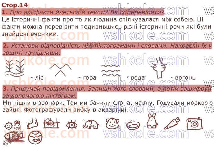 фото задание стор14 - розділ 1. мова і мовлення