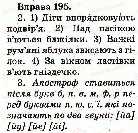 фото задание 195 - мова і мовлення