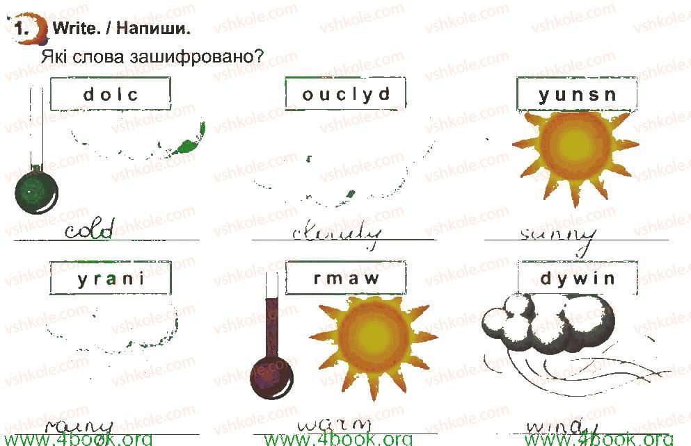 фото задание 1 - lesson 4 - unit 1. nature. seasons