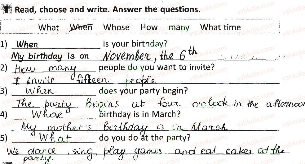 фото задание 1 - lesson 3 - unit 5. holidays