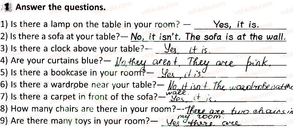 фото задание 1 - lesson 4 - unit 6. life at home