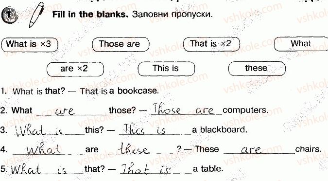 фото задание p18ex1 - unit 2. our school