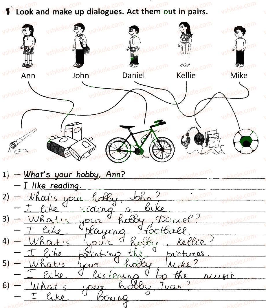 фото задание 1 - lesson 7 - unit 1. in the greenwoods summer camp