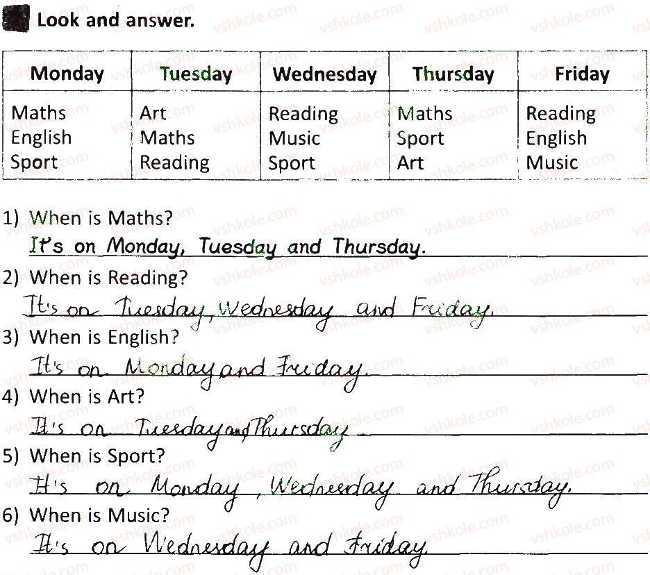 фото задание 2 - lesson 2 - unit 3. welcome back to school