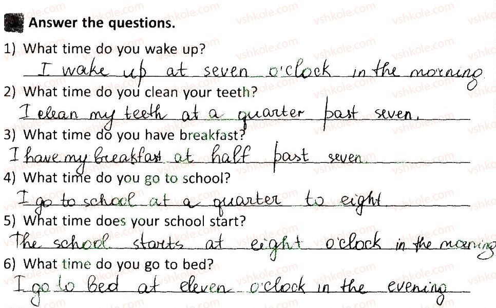 фото задание 3 - lesson 6 - unit 3. welcome back to school