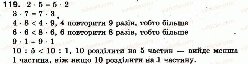фото задание 119 - розділ 1. узагальнення і систематизація навчального матеріалу за 2 клас