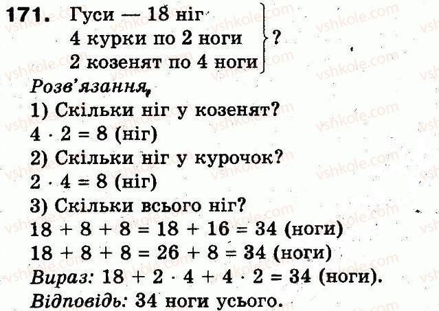 фото задание 171 - розділ 1. узагальнення і систематизація навчального матеріалу за 2 клас
