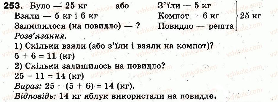 фото задание 253 - розділ 2. нумерація чисел у концентрі «тисяча». усне та письмове додавання чисел у межах 1000
