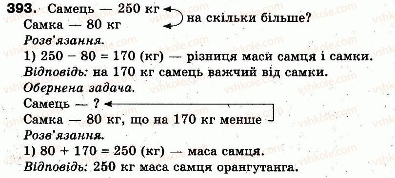 фото задание 393 - розділ 2. нумерація чисел у концентрі «тисяча». усне та письмове додавання чисел у межах 1000