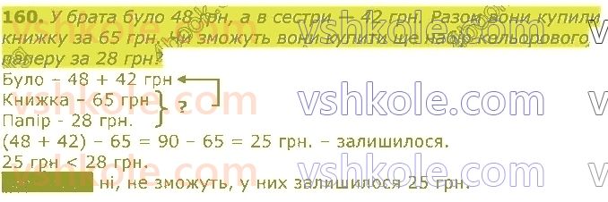 фото задание 160 - табличне множення та ділення. величини