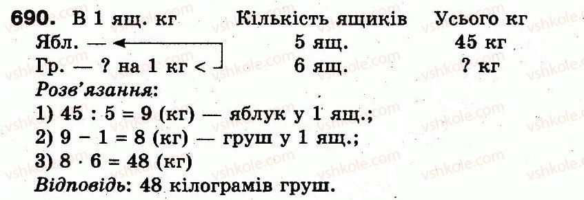 фото задание 690 - додавання і віднімання в межах 1000