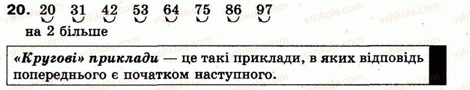 фото задание 20 - повторення матеріалу 2 класу. ознайомлення з рівнянням
