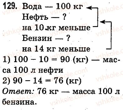 фото задание 129 - повторение материала 2 класса. ознакомление с уравнением