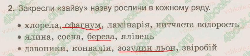фото задание 2 - § 23. різноманітність рослин - тема 5. рослини, тварини і їх середовища життя