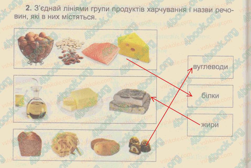 фото задание 2 - § 50. харчування - тема 6. людина та її організм