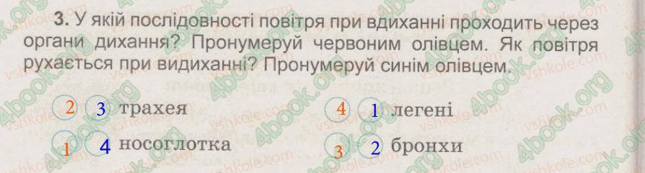 фото задание 3 - § 51. дихальна система - тема 6. людина та її організм
