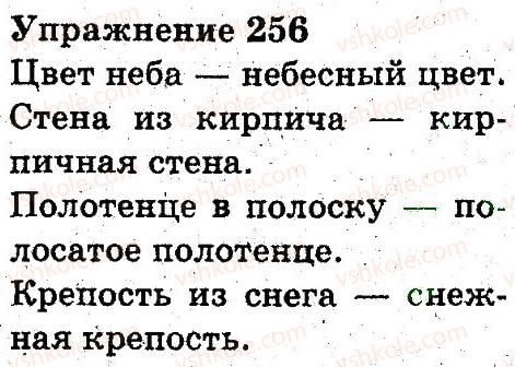 фото задание 256 - части речи. правописание