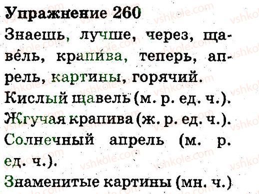 фото задание 260 - части речи. правописание