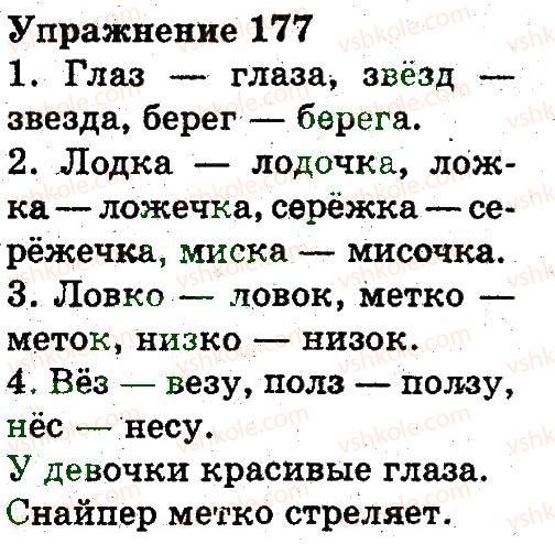 фото задание 177 - состав слова. правописание