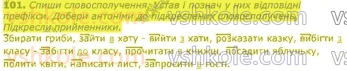 фото задание 101 - будова слова