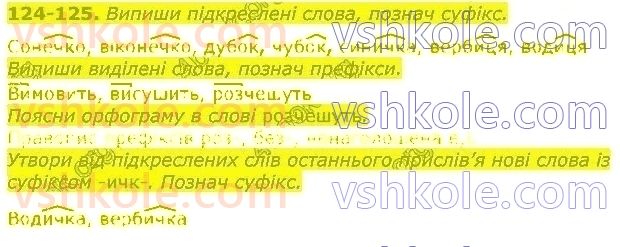 фото задание 124 - будова слова