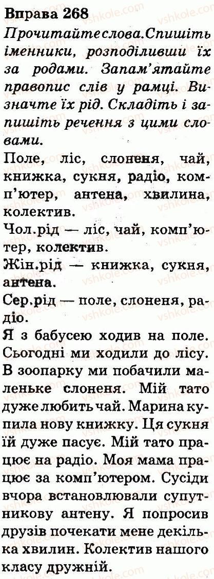 фото задание 268 - частини мови
