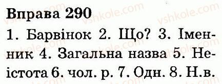 фото задание 290 - частини мови