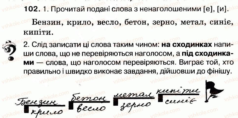 фото задание 102 - будова слова