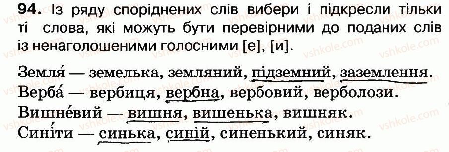 фото задание 94 - будова слова