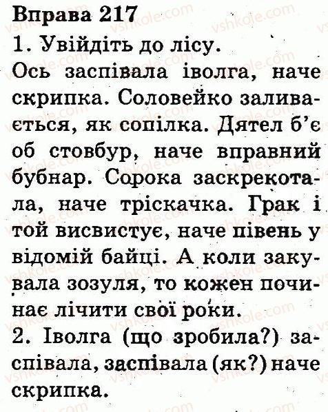 фото задание 217 - будова слова