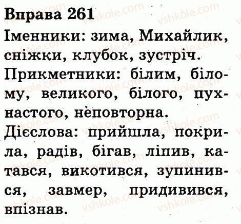 фото задание 261 - частини мови