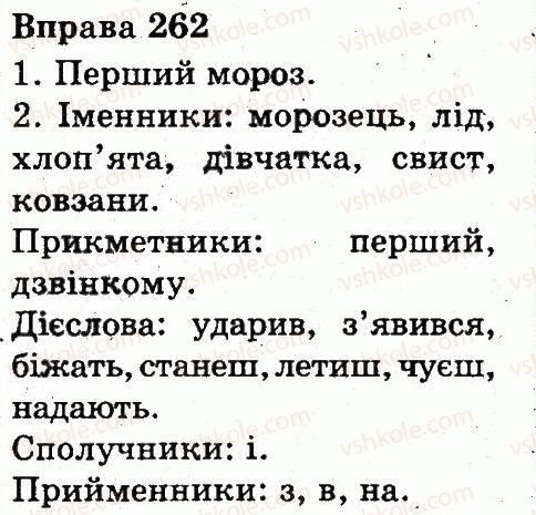 фото задание 262 - частини мови
