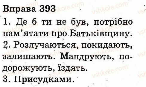 фото задание 393 - дієслово