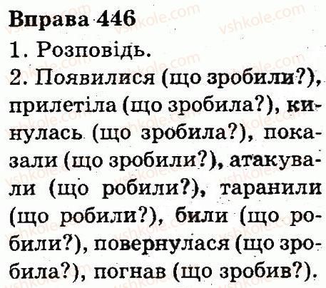 фото задание 446 - дієслово