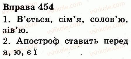 фото задание 454 - дієслово