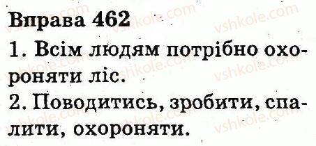 фото задание 462 - дієслово