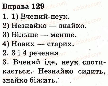 фото задание 129 - слово. значення слова