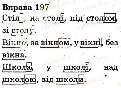 фото задание 197 - будова слова
