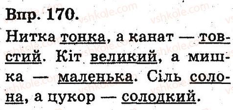 фото задание 170 - слово. лексичне значення слова