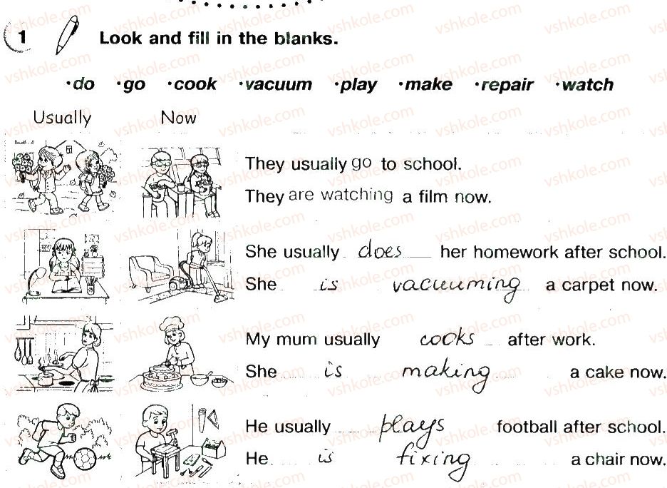 фото задание 1 - lesson 7 - unit 2