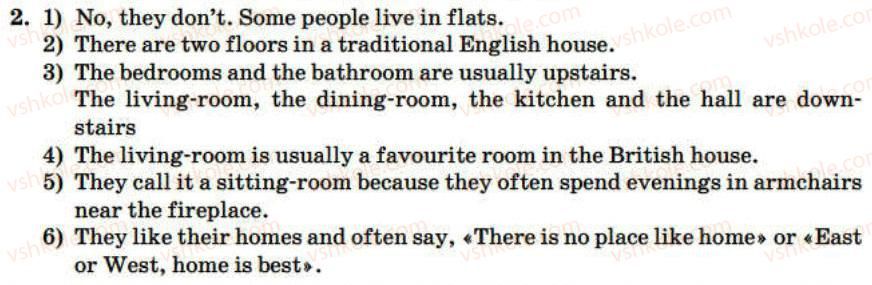 фото задание 2 - lesson 8 - unit 2. englishmans home