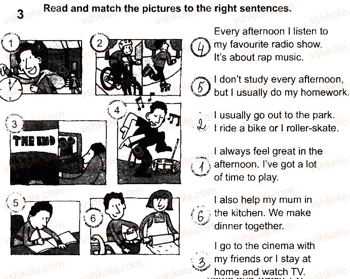 фото задание 3 - lesson 2 - unit 2. free time