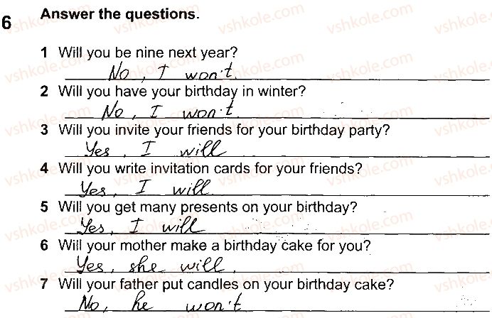 фото задание 6 - lesson 7 - unit 3. let’s celebrate!