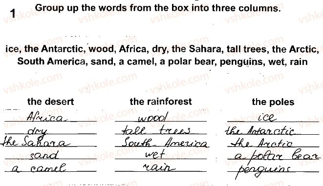 фото задание 1 - lesson 6 - unit 4. the world of nature