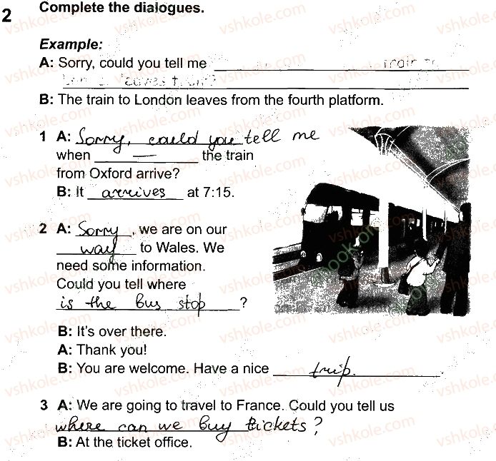 фото задание 2 - lesson 2 - unit 6. travelling